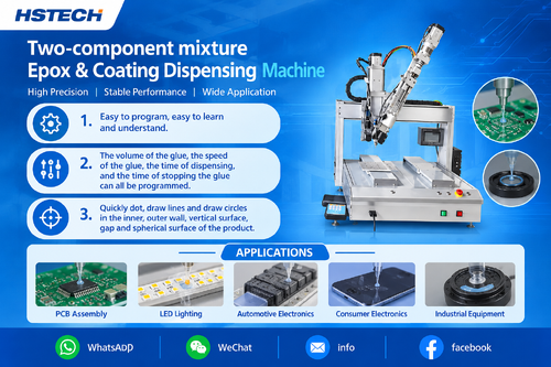 Τελευταία εταιρικά blogs για HS‑D5331 Table‑Top Dual‑Platform Dispenser — Reliable Automated 2‑Part Epoxy Dispensing for Electronics