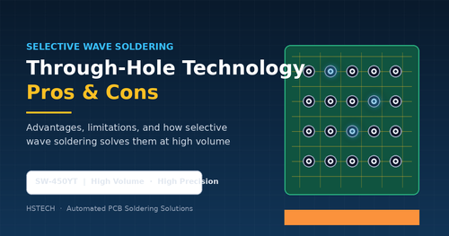 Τελευταία εταιρικά blogs για Through-Hole Technology Pros and Cons: How Selective Wave Soldering Machine SW-450YT Wins