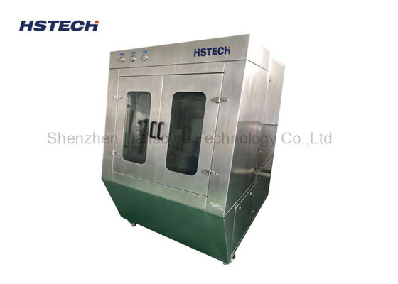 28KW PCB Ultrasonic Stencil Cleaner Hot Air Drying Stepper Motor Control