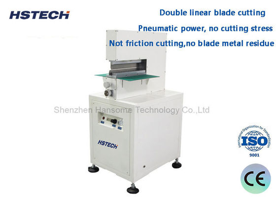 Καλή τιμή. Πνευματική κίνηση λεπίδα μέταλλο χαμηλή δύναμη κοπής στρες V κόψιμο PCB Depanelizer σε απευθείας σύνδεση