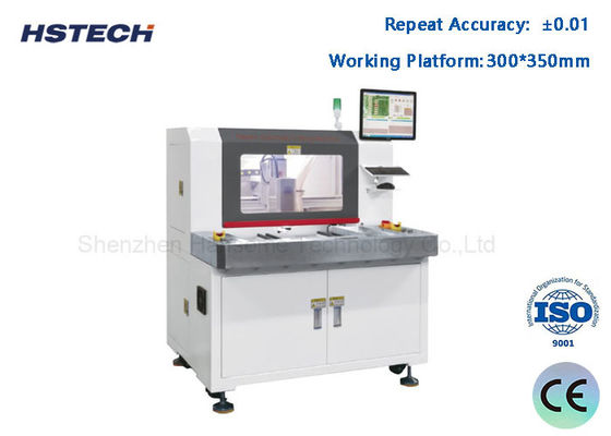 Καλή τιμή. Διπλή πλατφόρμα χειροκίνητης πόρτας εκτός σύνδεσης PCBA Router Machine για PBCA σε απευθείας σύνδεση