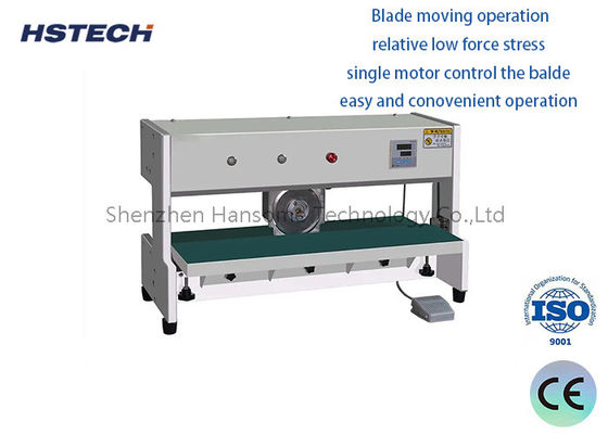 Καλή τιμή. Εξοπλισμός αποσύνδεσης πλακών PCB με μετακίνηση λεπίδων 400 mm μήκος μονάχα κινητήρα σε απευθείας σύνδεση