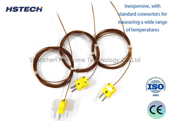 PtRh30-Ptrh6 WRR B Θερμοσύνδεσμο με συνδετήρα TD Plugs SR τύπου κεραμικού πλαστικού για θερμοκρασία χρήσης 0-1800 °C