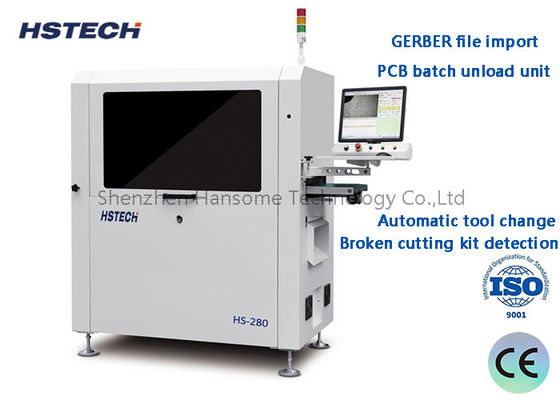 Καλή τιμή. Γερμανία Sycotec Spindle Inline Automatic PCB Router Machine σε απευθείας σύνδεση