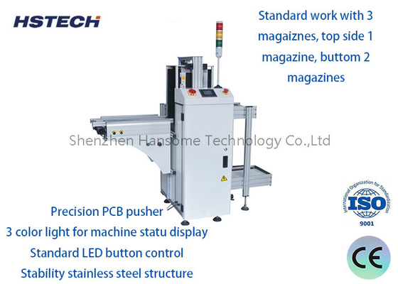 Καλή τιμή. 3 χρώμα Φως 250mm 330mm PCB φορτιστή περιοδικό φορτιστή Περίπου 6 δευτερόλεπτα για την γραμμή παραγωγής SMT σε απευθείας σύνδεση