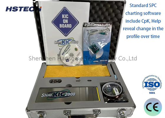 Καλή τιμή. Slim KIC2000 θερμικός προφίλ KIC PCB θερμοκρασία προφίλ SMT KIC θερμικός προφίλ online σε απευθείας σύνδεση