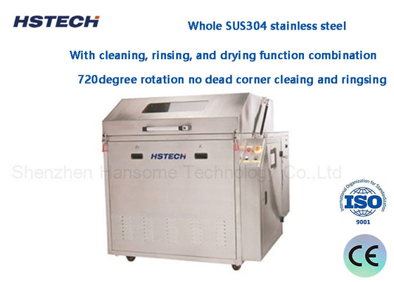 Καλή τιμή. Ελέγχος PLC Υδάτινο αυτόματο SMT κύμα Solder παλέτες Condenser ψεκασμό καθαριστικό σε απευθείας σύνδεση