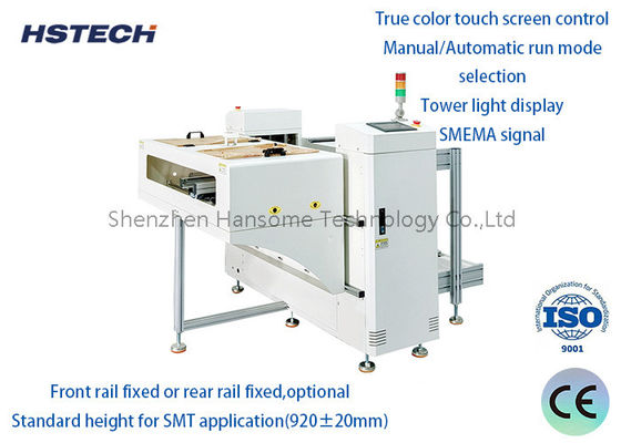Καλή τιμή. 3 χρωματική οθόνη PCB Unloader με PCL και έλεγχο οθόνης αφής και κάθε κράτημα 2 περιοδικό για SMT γραμμή παραγωγής σε απευθείας σύνδεση