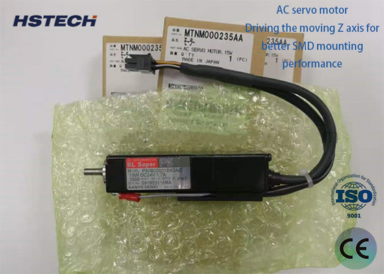 Καλή τιμή. Μέρη μηχανών SMT Panasonic CM402 CM602 N510042737AA 15W Z Axis AC Servo Motor σε απευθείας σύνδεση