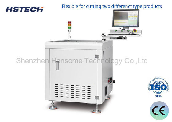 Καλή τιμή. 60000RPM Ατσάλινο Σώμα PCB Depaneling Router Machine με 50x50 ~ 410x460mm Μεγέθος εργασίας σε απευθείας σύνδεση