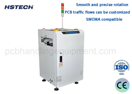 Καλή τιμή. 3 Color Tower Light 90 180 βαθμούς PCB Turn Conveyor εξοπλισμός χειρισμού PCB για την κατεύθυνση ροής των PCB σε απευθείας σύνδεση