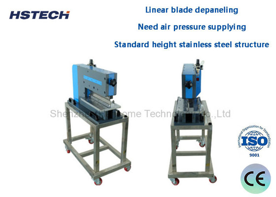 Καλή τιμή. V Cut Ultra Low Stress Guillotine PCB Depaneling Machine (Μεταλλική μηχανή για την αφαίρεση πλακών από PCB) σε απευθείας σύνδεση