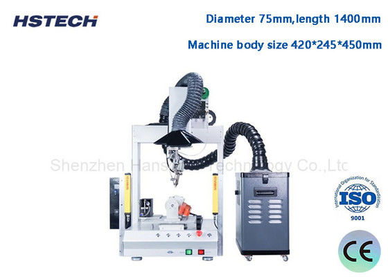 Αυτόματο ρομπότ συγκόλλησης γραφείου με καθαριστή καπνού για καθαρισμό αέρα HS-S331RA