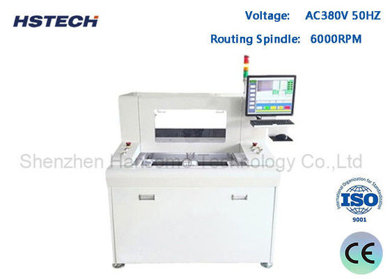 Σερβοκινητήρας X/Y/Z Άξονας PCBA Router Machine CCD Detection με διπλή πλατφόρμα