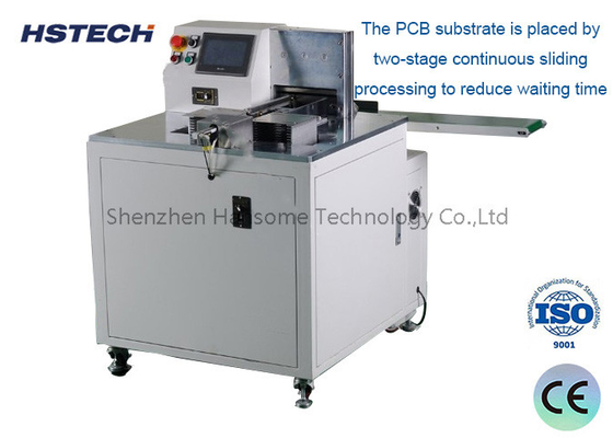 Καλή τιμή. Διπλή πλατφόρμα Offline PCBA Router Machine PCB Router Machine για την απομόνωση της ευθείας γραμμής σε απευθείας σύνδεση