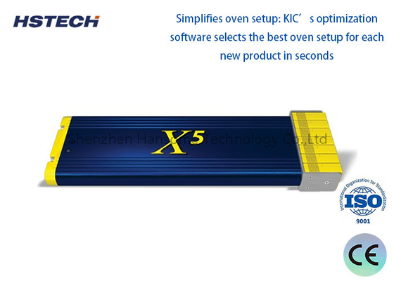Καλή τιμή. Θερμικός προφίλ KIC X5: Θερμοσύνδεσμος τύπου K 7 διαύλων για εύρος θερμοκρασιών από -50 ̊C έως +350 ̊C σε απευθείας σύνδεση