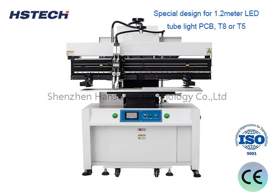 Καλή τιμή. 1.2M LED Tube PCB Solder Paste Machine με χειροκίνητη φόρτωση και αυτοματοποιημένη εκτύπωση σε απευθείας σύνδεση