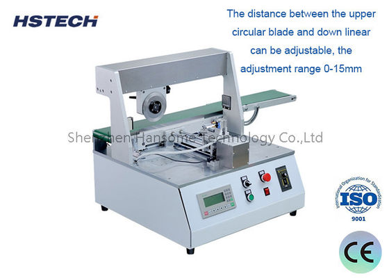 Διπλή προστατευτική συσκευή Blade Miving PCB Separator v-Cut PCB Depaneling Equipment