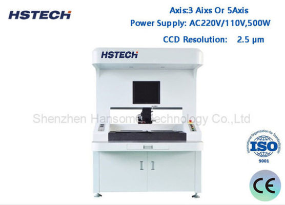 Καλή τιμή. Μηχανή διανομής οπτικής κόλλας CCD 3 άξονες με σύστημα διπλού πίνακα και ακρίβεια ± 0,02 mm για συναρμολόγηση SMT PCB σε απευθείας σύνδεση