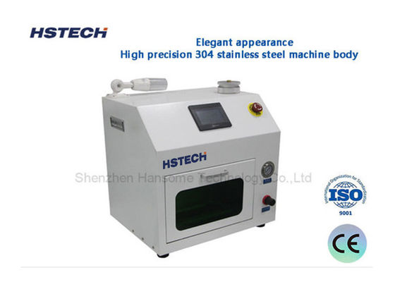 Εξοπλισμός καθαρισμού SMT HS-800 Καθαριστής ακροβωτίων με δίσκο για ακροβωτίες υψηλής ακρίβειας