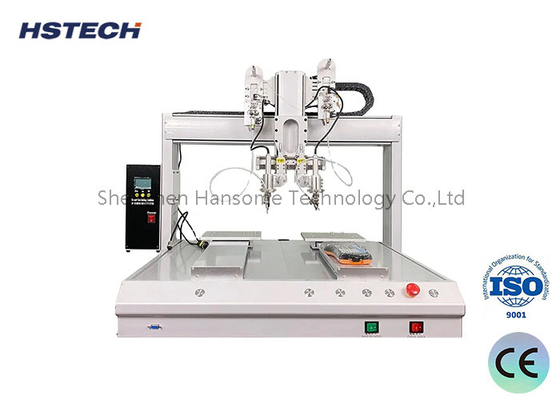 Καλή τιμή. Δύο πλατφόρμας 360 μοίρες Solder Tip Tabletop Soldering Machine με Stepper motor σε απευθείας σύνδεση
