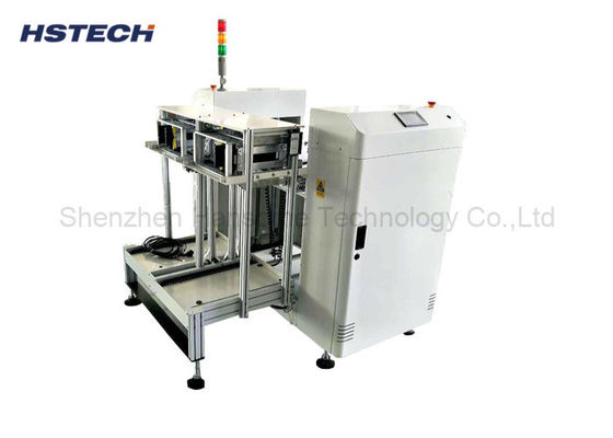 Δύο σιδηροδρομικές συσκευές χειρισμού PCB NG / OK PCB Unloader Standard Height